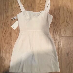 Aritzia Wildfred Aperature Tie Back Mini Dress